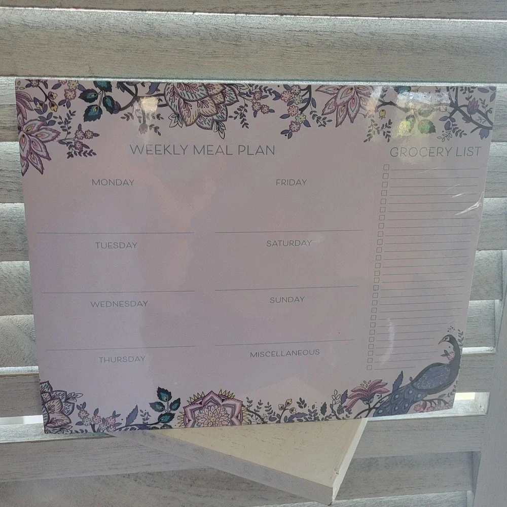 Vera Bradley Magnetic Weekly Calendar‎ New